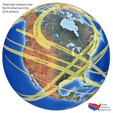 Countries and regions within the path of total or annular eclipses. Future Eclipses Total Solar Eclipse Of April 8 2024