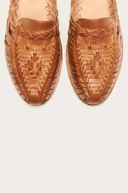 Intricately woven faux leather upper defines this classic huarache sandal by urban outfitters. Heather Huarache Frye Since 1863