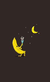 Banana Mobile9 Funny Illustration Funny Wallpapers Funny Drawings