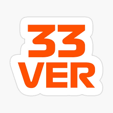 Pegue su conductor favorito en cualquier superficie plana seca. Max Verstappen Stickers Redbubble