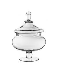 Use these glass canisters to store kitchen items such as candy and cookies, or fill these decorative apothecary jars with everything from seashells to cut flowers to use them as decorative accents and centerpieces. Apothecary Jars Apothecary Candy Jars Vase Market