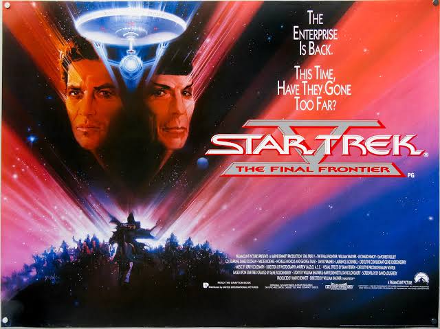 Star Trek V: The Final Frontier / quad / UK