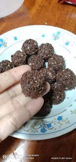 Biskut coklat jejari roti bersalut nestum. Tak Perlu Bakar Guna Dua Bahan Dah Boleh Dapat Nestum Bar Chewy Sedap Pa Ma
