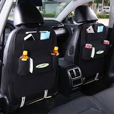 2 Pcs Auto Car Back Seat Storage Organizer Trash Net Holder Multi Pocket Travel Unbranded Car Storage Bag Car Seats Car Seat Organizer