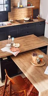 Alles Passt Zusammen Der Esstisch Ist An Der Kochinsel Angedockt Und Besteht Aus Dem Gleichen Material Wie Die Arbeits In 2020 Wohnung Kuche Kuche Arbeitsplatte Kuche
