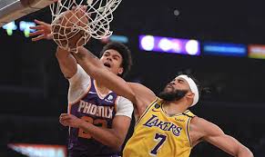Putting lakers big man javale mcgee on a poster. Cam Johnson Gets First Nba Poster In First Nba Start For Suns