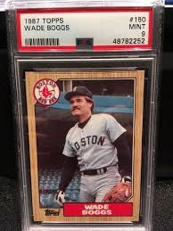 This is a complete hand collated set. Auction Prices Realized Baseball Cards 1987 Topps Wade Boggs