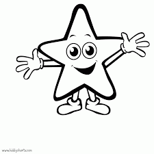 The moon and stars are no match for this spotted unicorn! Star Coloring Pages For Preschoolers Coloring Home