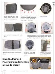 Paniere Ronde Multi Poches Viny Diy Le Blog De Tutoriels Et Patrons Couture Et Diy Tutos Couture Tuto Panier Tissus Couture Piece