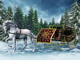 Maybe you would like to learn more about one of these? Hd Wallpaper Holiday Christmas Horse Sleigh Snow White Winter Tree Wallpaper Flare