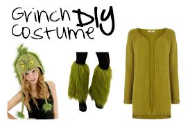 A grinch (jim carrey) santa costume display from ron howard's family comedy how the grinch stole christmas. Diy Read Across America Day Costumes