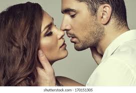 Free for commercial use no attribution required high quality images. Romantic Couple Touching Kissing Each Other Stock Photo Edit Now 170151305