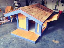 Dog House Plans With Porch For Large