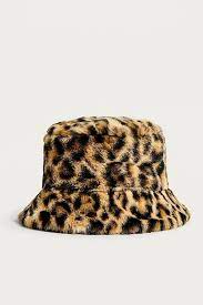 Uo Reversible Leopard Print Faux Fur Bucket Hat Faux Fur Bucket Hat Faux Fur Hat Fur Bucket Hat