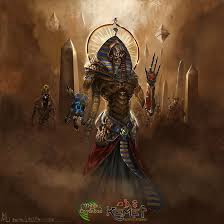 Amon Ra By Https Www Deviantart Com Highdarktemplar On Deviantart Egyptian Goddess Art Ancient Egypt Art Egypt Concept Art