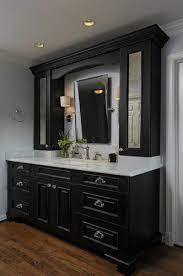12 ideas for bathroom counters. Single Sink Black Bathroom Vanity Decoomo