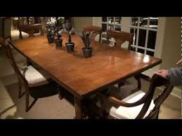 Get free shipping on qualified rectangle dining room sets or buy online pick up in store today in the furniture department. New Lou Rectangular Trestle Dining Table By Pennsylvania House Furniture Home Gallery Stores Youtube