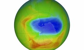 Earth's ozone layer is HEALING due to a reduction in damaging ...