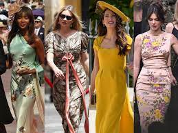14 of the Best Celebrity Wedding-Guest Dresses to Inspire Your Own Look |  Vogue