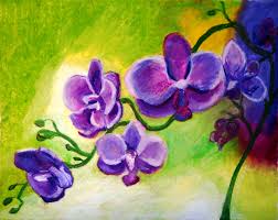 Lavender Orchids Original 14x11 Oil Pastel On 160 Lb Oil Pastel Card Part Of The I Dream Facebook Art Oil Pastel Paintings Soft Pastel Art Oil Pastel Art
