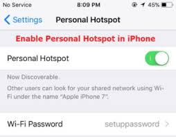 If personal hotspot isn't available, ensure that it's set up. How To Setup Personal Wi Fi Hotspot In Iphone 7 Howtocrazy
