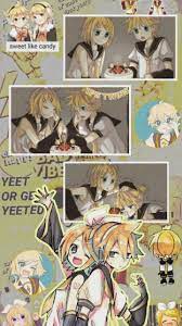 On a computer it is usually. Kagamine Len And Rin Chibi Anime Wallpaper Vocaloid