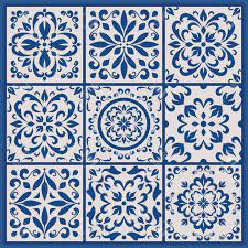 In unserem onlineshop bieten wir ihnen eine große auswahl quadratischer und rechteckiger großformatfliesen an. Blaue Und Weisse Verzierte Portugiesische Fliesen Vektor Azulejo Muster Einfache Mandala Ornamente Satz Von Dekorativen Keramikfliesen Im Lissabon Stil Dekoratives Majolika Design Lizenzfrei Nutzbare Vektorgrafiken Clip Arts Illustrationen Image