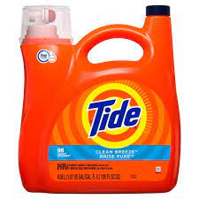 Available in original and clean breeze scents. Tidetide Clean Breeze Scent High Efficiency Liquid Laundry Detergent 138 Fl Oz Dailymail