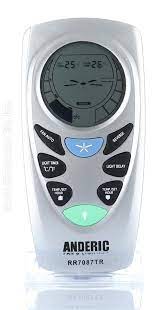 I don't see any company/model name on the fan but the remote says 'hampton bay fan & lighting company. Anderic Uc7087tr With Reverse For Hampton Bay P N Rr7087tr Ceiling Fan Remote Control New Walmart Com Walmart Com