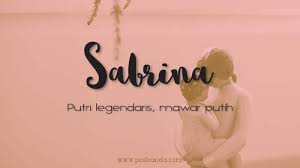 Jutaan tahniah kami ucapkan kepada serina chef wan yang kini bergelar ibu kepada seorang bayi lelaki yang diberi nama tristan tareef o'luanaigh. Arti Nama Sabrina Posbunda