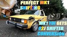 02J SHIFTER CONVERSION MK1 TDI SWAPPED CADDY - YouTube