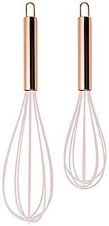Check spelling or type a new query. Amazon Com Cook With Color Rose Gold And Pink Stainless Steel And Silicone Whisks Set Of Two Beater Copper Kitchen Accessories Copper Kitchen Silicone Whisk