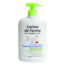 Gentle daily shampoo for babies with ph 7,1 compatible with the tears of an infant that does not sting the eyes. Gel Lavant Surgras Corps Et Cheveux Au Calendula Corine De Farme