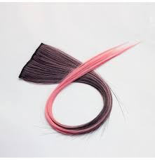 A black ombre hair color is when your hair is gradually blended from a black hue to another color hue. Nawomi 1pcs 2 Clip In Black Pink Ombre Heat Friendly Resistant Synthetic Hair Extension Hair Piece
