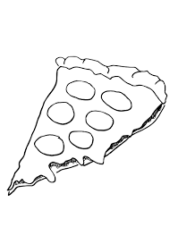 Desenhos De Fatia De Pizza Para Colorir E Imprimir Colorironline Com