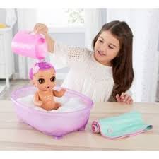 Where to bath your newborn. Baby Born Surprise Bathtub Surprise Purple Swaddle With Bow Baby Born Swaddle Baby Dolls
