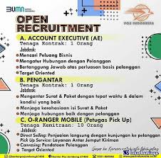 Info loker oranger yang selalu update. Loker Oranger Banjarnegara Lowongan Kerja Lowongan Kerja Tenaga Sales Pt Pos Indonesia Persero Sma D3 S1 Lowongan Kerja Indosat Ooredoo Banjarnegara