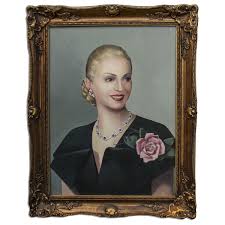 Let's step back in time and find out. Elegant Screen Used Portrait Of Madonna As Eva Peron In Her Acclaimed Role In Evita