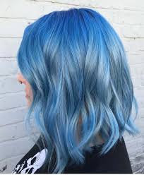 This light blue to darker blue monochrome look is a stunner. 11 Bright Hair Color Ideas Trends For 2021 Her Style Code
