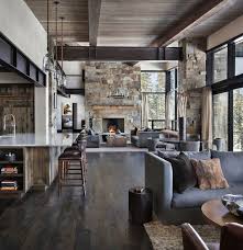 Incredible Mountain Modern Dwelling Offers Slope Side Living In Montana Haus Design Moderne Wohnung Wohnung