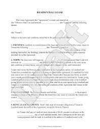 This website offers sample letters and legal document forms (that you can edit!), lists of tenant rights and responsibilities, as well as answers to general questions about renters insurance, maintenance, and security deposits. Free Residential Lease Free To Print Save Download