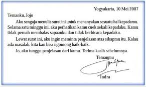 Kumpulan contoh surat pribadi untuk orang tua dan keluarga. Surat Pribadi Dan Surat Dinas Brainly Co Id