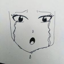 Anime drawings often focus on the eyes, so the rest of the face doesn't need to be as complex. How To Draw Anime Girl Eyes Crying Otaku Wallpaper