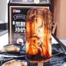 Famous Trending Brown Sugar Boba Ice Cream Bar From Taiwan Is Now Available In Malaysia Foodie Ice Cream Bar Recipe Icecream Bar Foodie