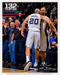(t.p., fiery francophile, parisian torpedo). San Antonio Spurs On Instagram With Tonight S Win Tony Parker And Manu Ginobili Become The Winningest Duo In Nba Playoff History 1 Tony Parker And Manu
