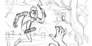 Hello neighbor coloring pages to print. Hello Neighbor Drawing At Paintingvalley Com Explore Collection Of Hello Neighbor Drawing