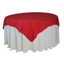 72 X 72 Inches Red Table Overlays Square Red Tablecloths Matte Table Overlays For 5 Ft Round Tables Whol Red Tablecloth Wedding Table Linens Blue Tablecloth
