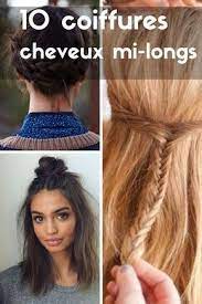 Cheveux Mi Longs 10 Coiffures Faciles A Faire Soi Meme Tuto Coiffure Cheveux Court Coiffure Facile A Faire Coiffure Facile