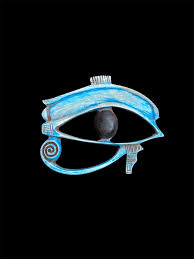 Large Eye of Horus Amulet From Ancient Egypt, Eye of Horus