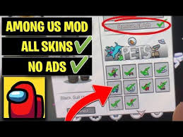 Among Us Free Skins No Ads Best Among Us Mod Ios Android Apk Youtube In 2020 Online Video Games Play Online Mod